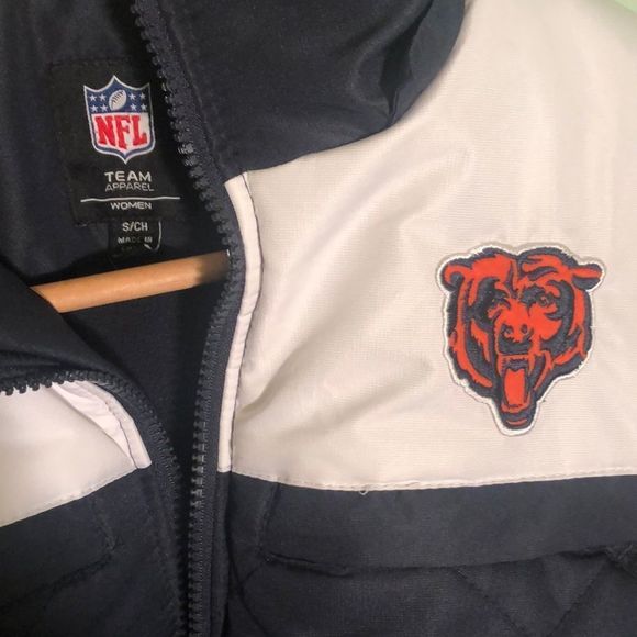 NWOT NFL Chicago Bears Parka Puffer Coat S - Picture 3 of 6